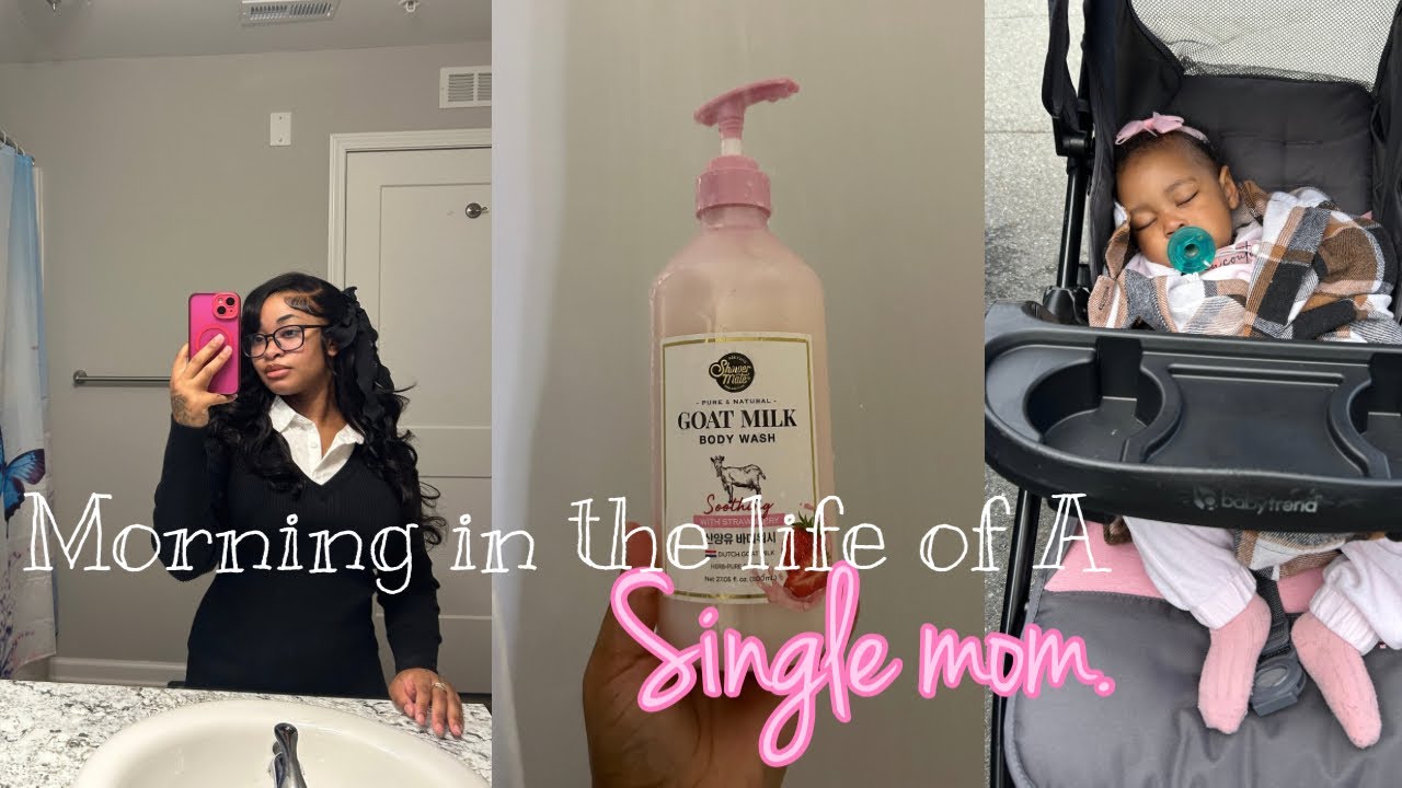 Morning in the life of A Single Mom  … Being a single parent is not easy ! Skincare & Devotion 