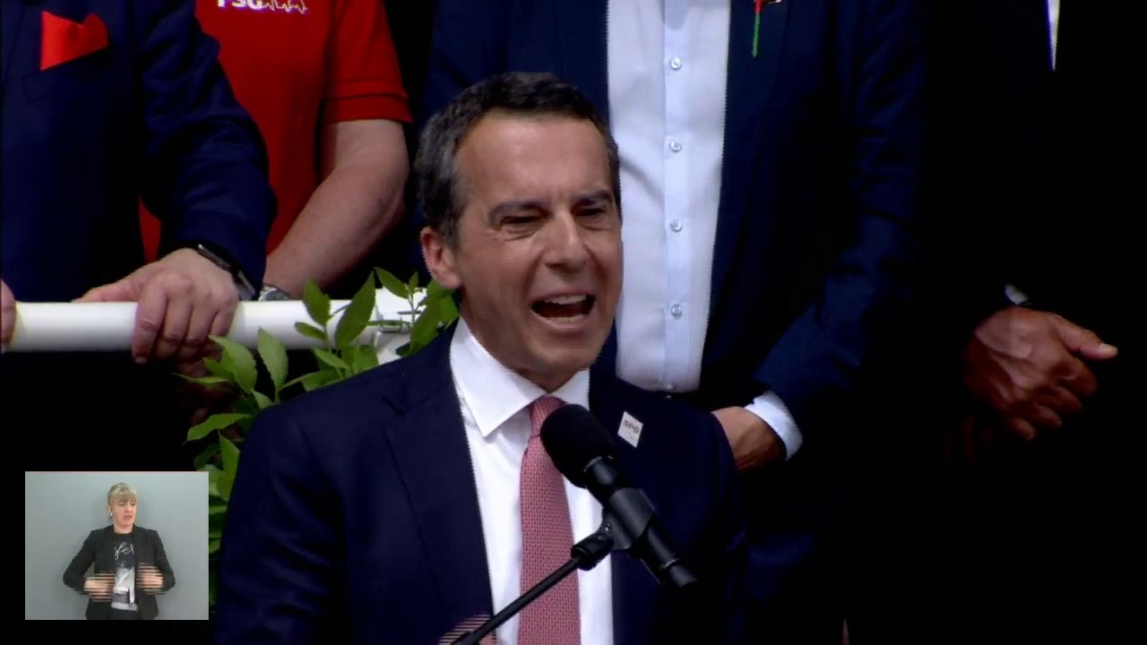 Maiaufmarsch 2018: Rede von Christian Kern