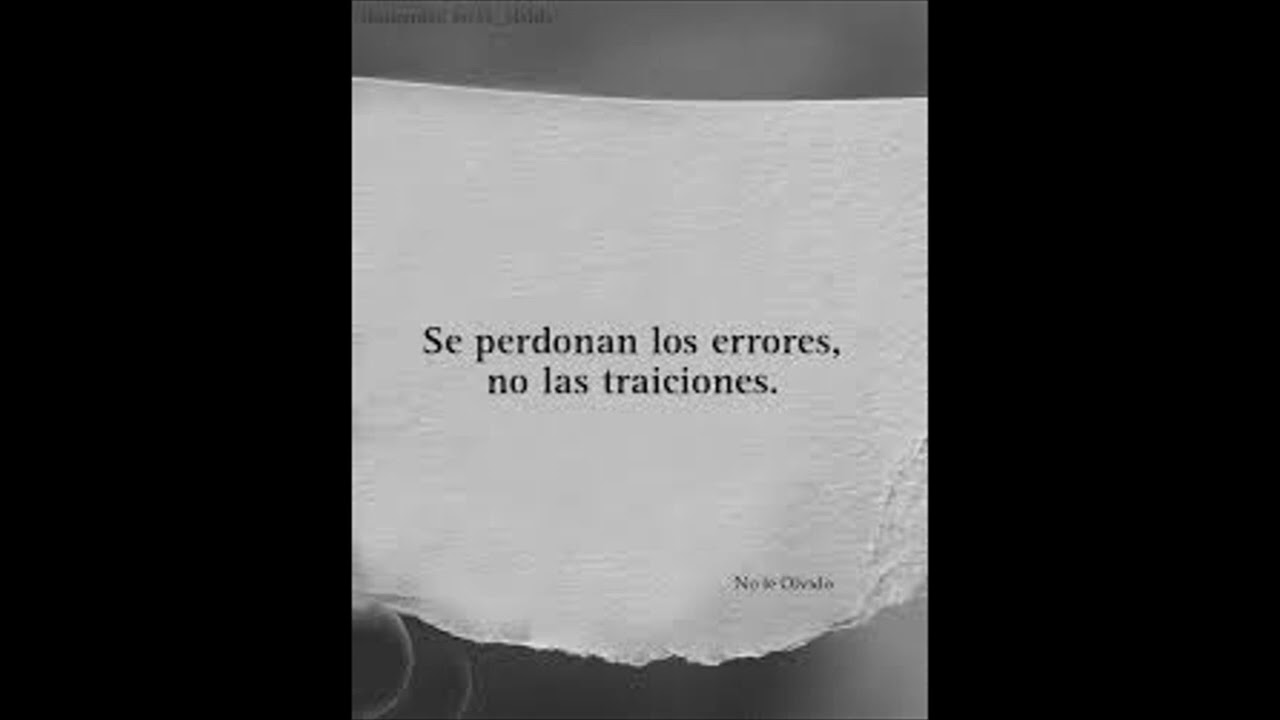 La traición