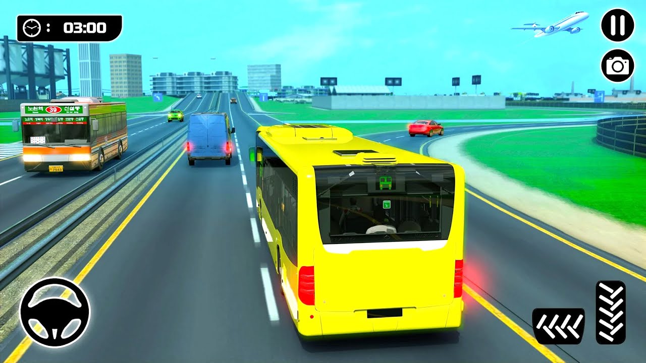 City Passenger Coach Bus Simulator: Bus Driving 3D #1 -Android Gameplay HD