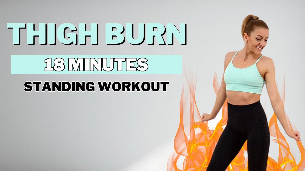 🔥18 Minute Leg Workout for TONED GLUTES & THIGHS🔥No Equipment Home Workout🔥ALL STANDING🔥NO JUMPING🔥