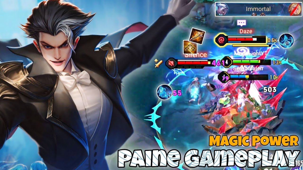 Paine Jungle Pro Gameplay | Insane Magic Assassin | Arena of Valor Liên Quân mobile CoT