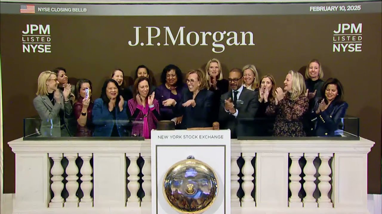 J.P. Morgan (NYSE: JPM) Rings The Closing Bell®