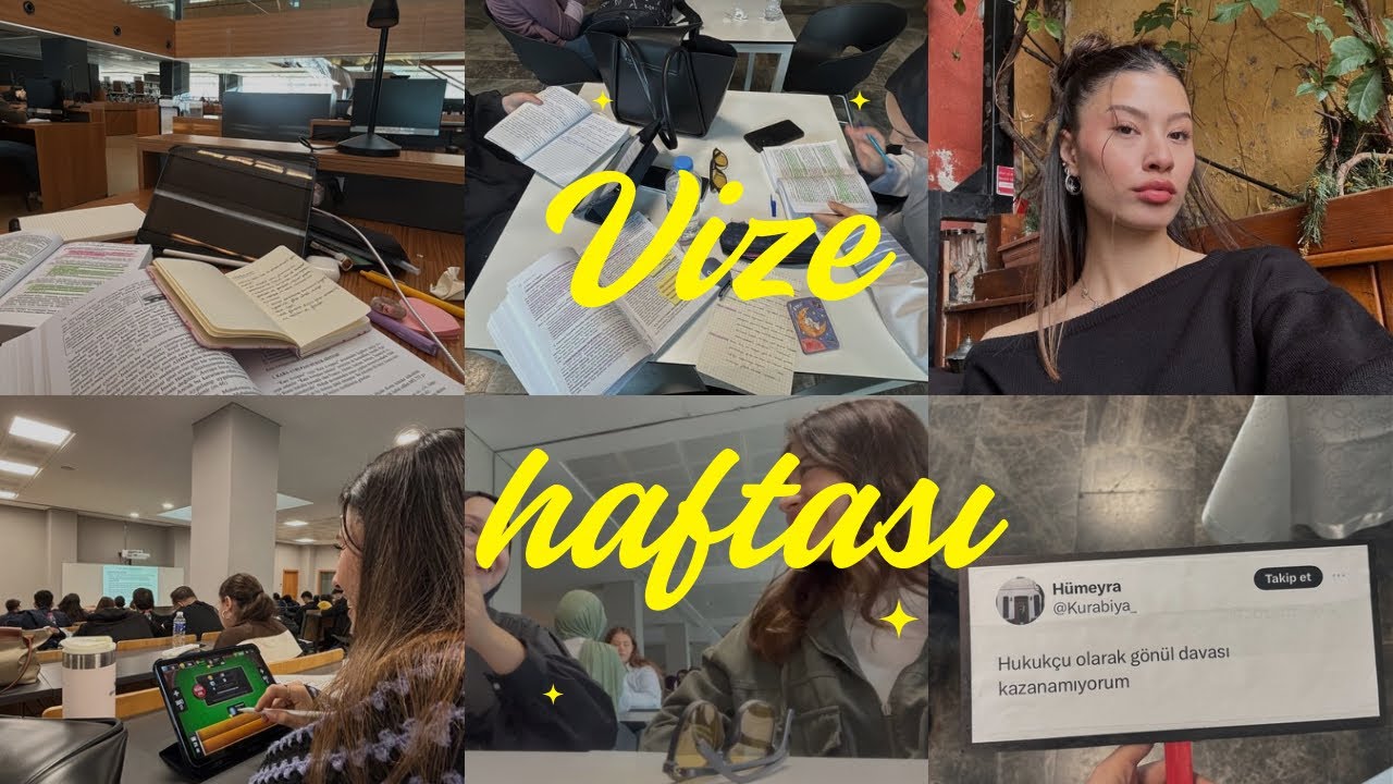 Hukuk Fakültesi Vize Haftası | hukuka giremeyiş