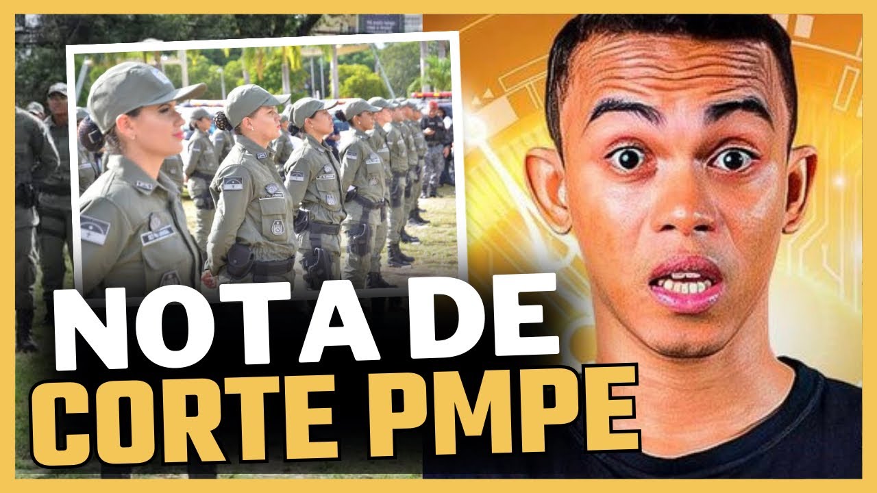 NOTA DE CORTE CONCURSO PMPE ! 13 MIL REDAÇÕES SERÃO CORRIGIDAS!