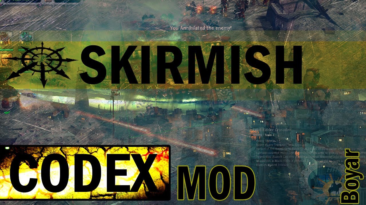 Dawn of War: Codex Skirmish Match - The Lost and the Damned