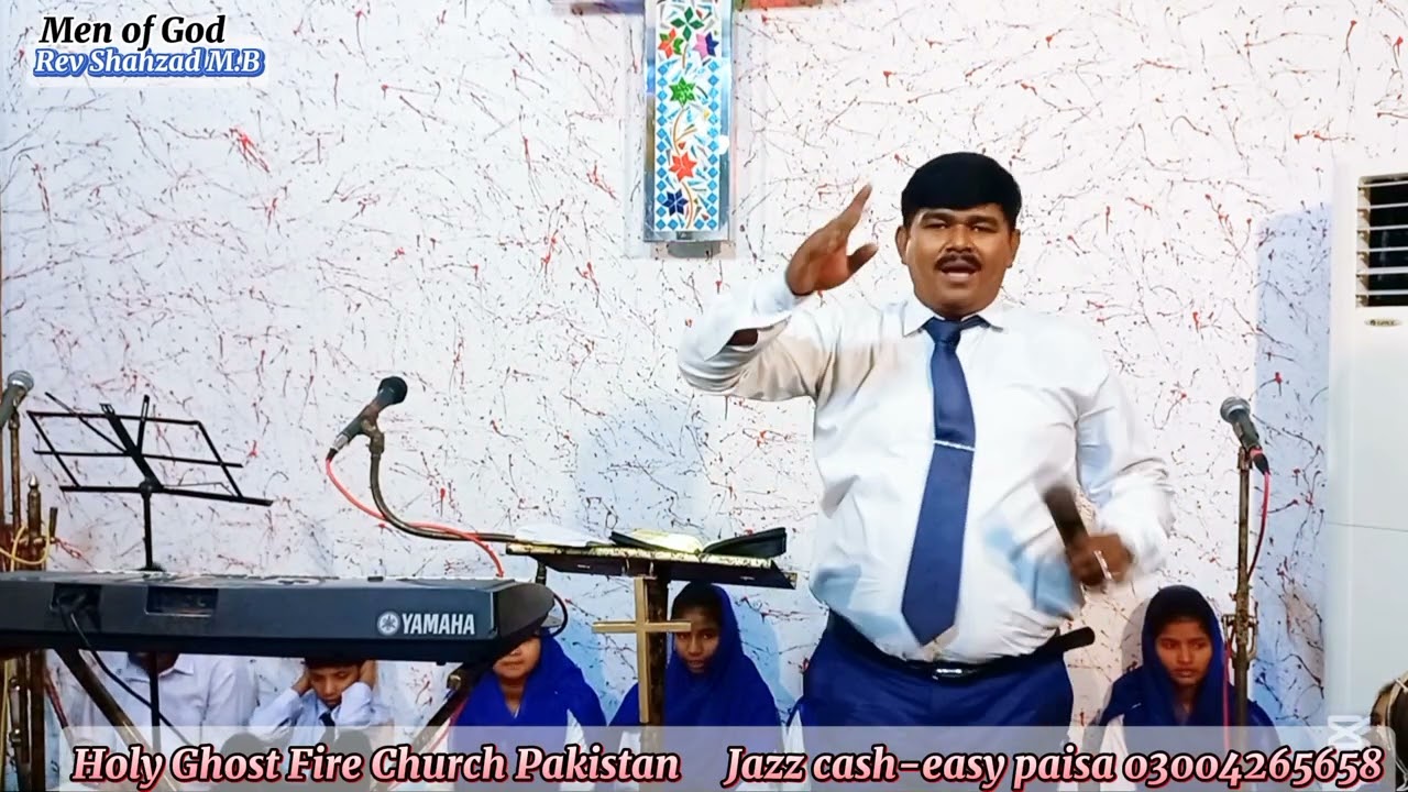 Christ the lord is risen today | Holy Ghost Fire Church | Rev.Shahzad Mehmood | Urdu & Hindi Kalam.