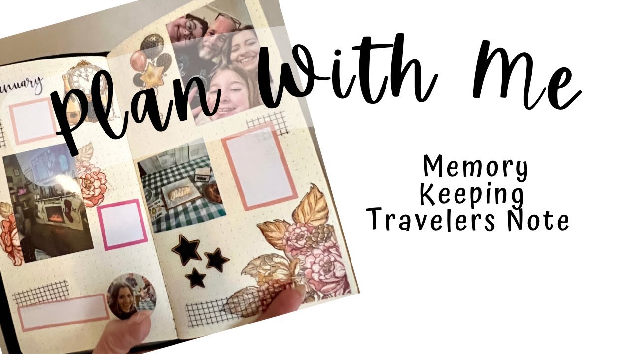 Travelers NoteBook | Plan With Me | Memory Keeping