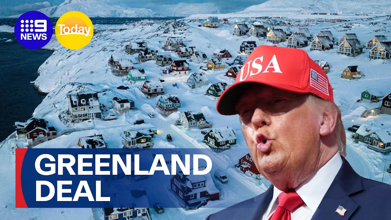 Trump strikes Greenland deal months after threatening to take island by force | 9 News Australia