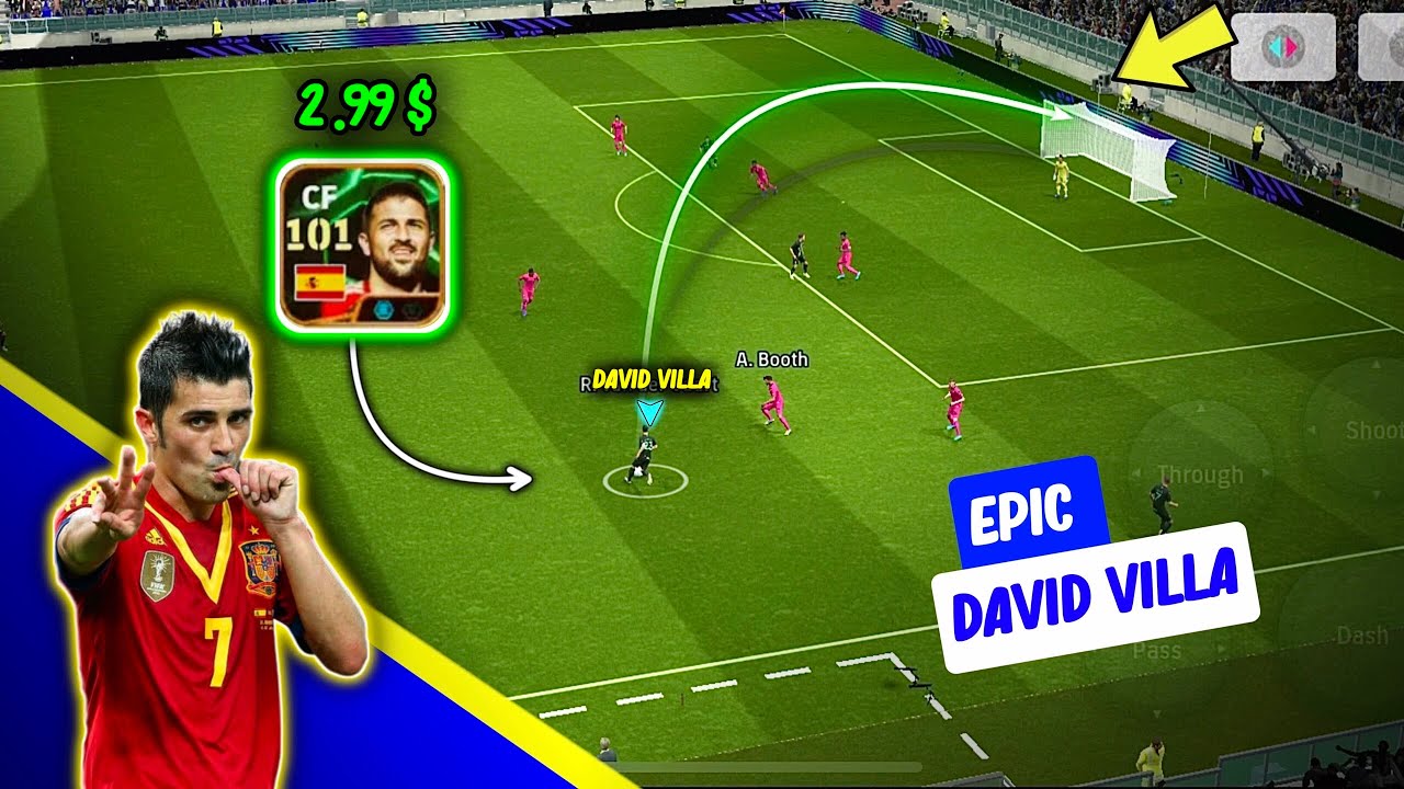 Congrats if You Buy Epic Booster D. VILLA🔥 - eFootball 2025 Mobile
