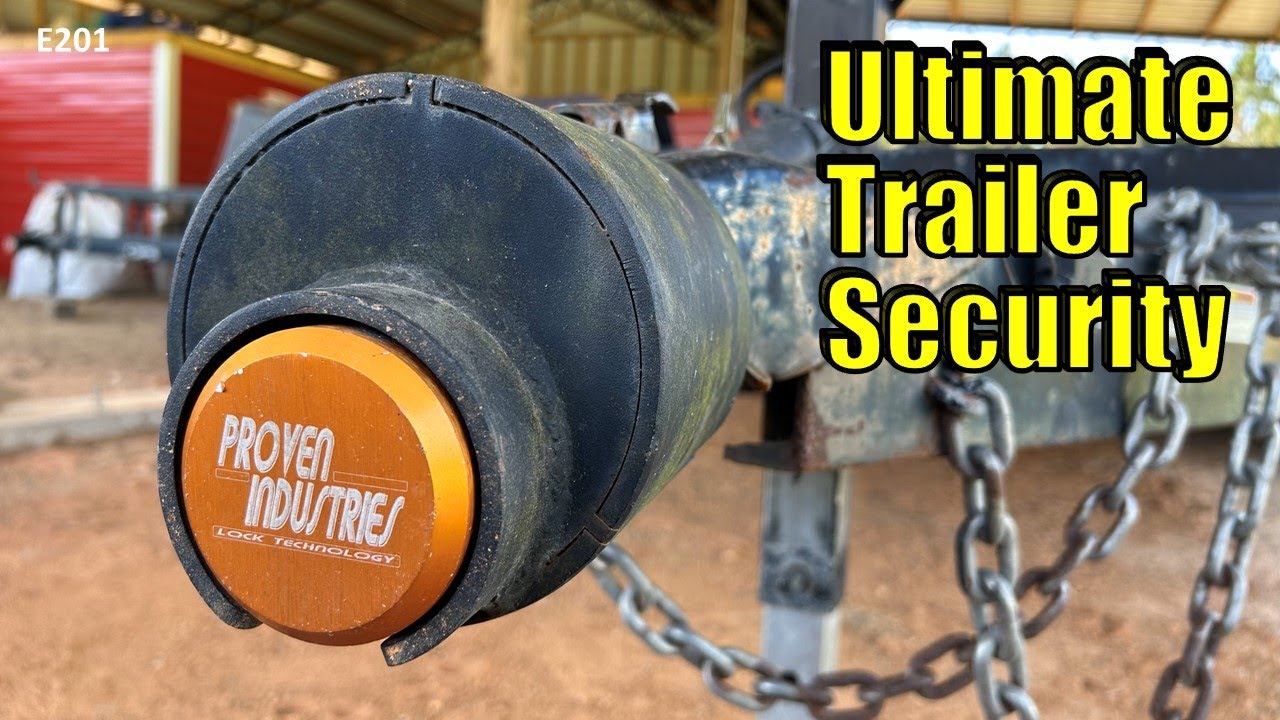 The BEST Trailer Lock on the Market | Proven Industries Trailer Lock