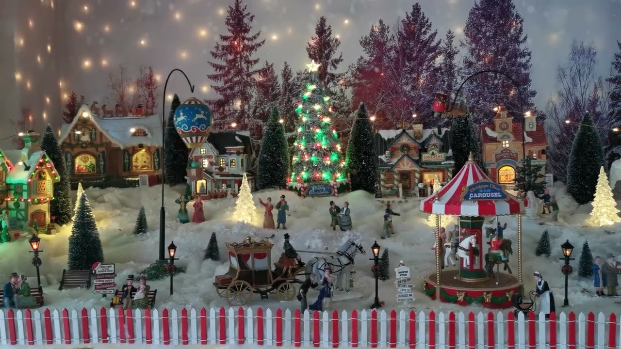 VILLAGGIO NATALIZIO 2024 - LEMAX. CHRISTMAS VILLAGE 2024 - LEMAX.