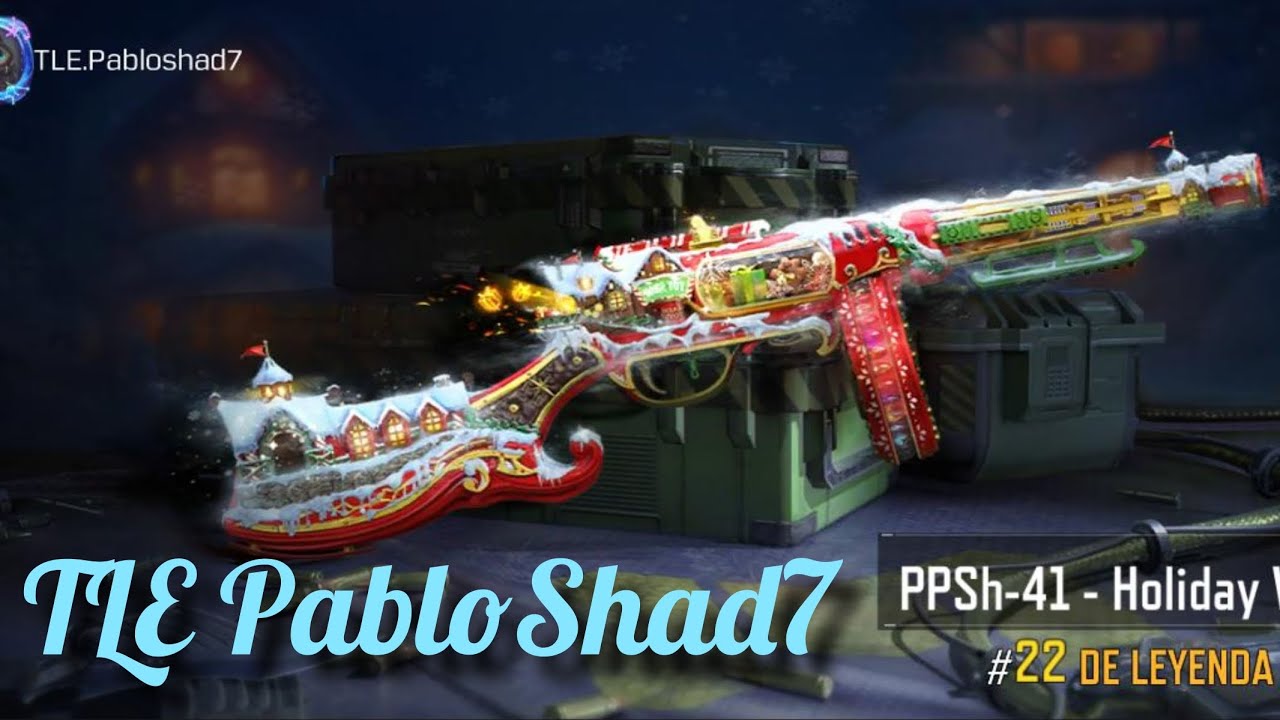 PPSH Navidad 🎄🎁 olvide que tenía está armita 🤭 vaya que me costó un poco más 💪🏻🔥