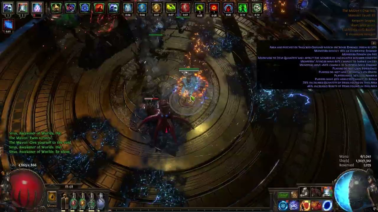 PoE1 - 3.27 Keepers league - The Feared - Poison Explosive Trap Pathfinder