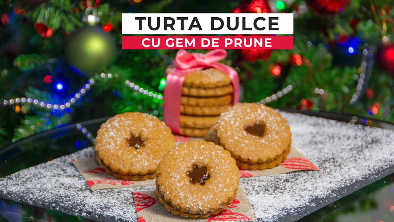 Turta dulce cu gem de prune. Reteta fursecuri de turta dulce