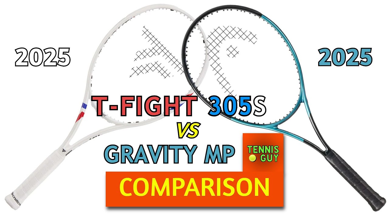 🎾 Tecnifibre T-Fight 305S 2025 vs. Head Gravity MP 2025 Tennis Racquet Comparison ⚔️