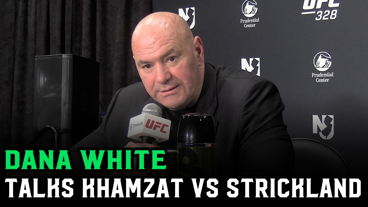 Dana White reacts to Khamzat Chimaev vs. Sean Strickland | UFC 328 Post Fight Press Conference