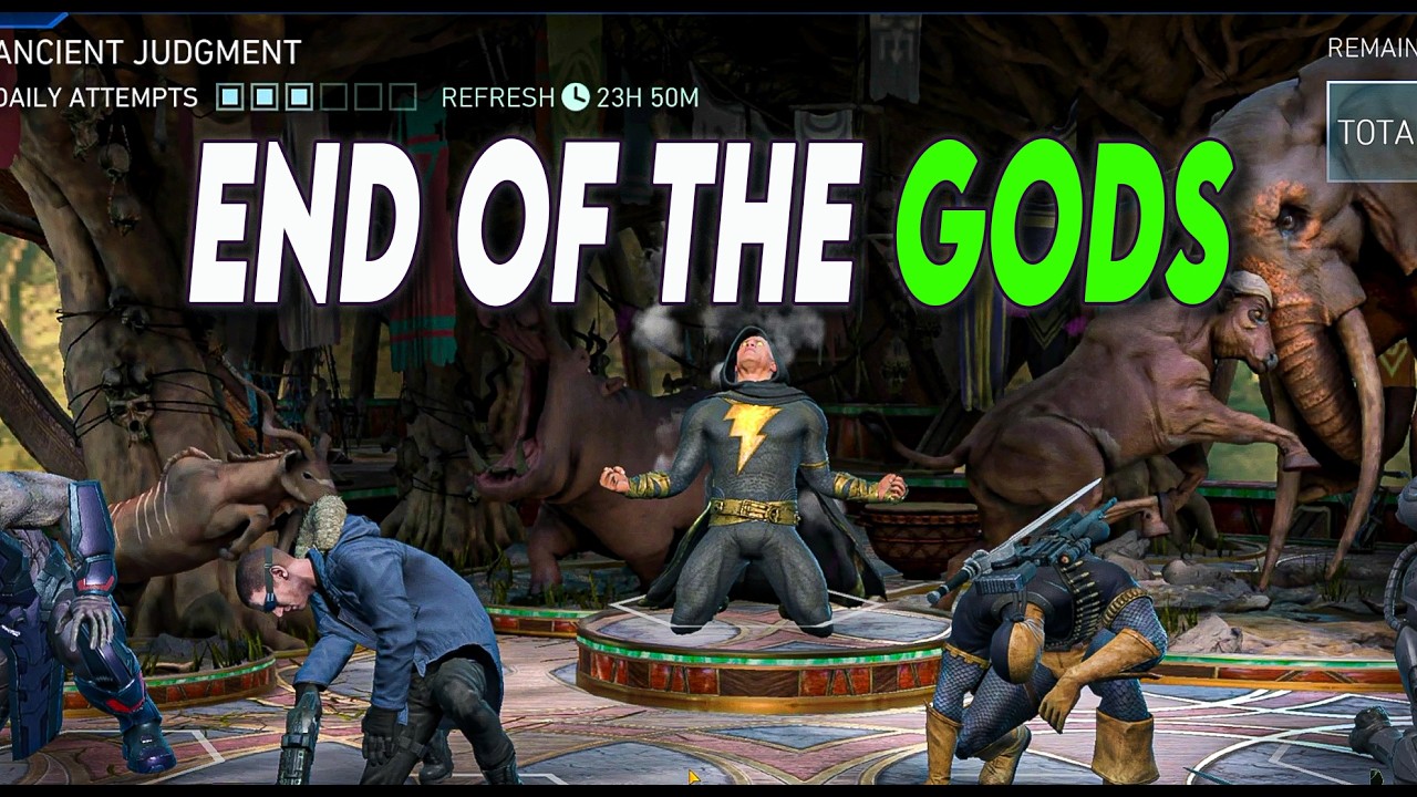 THE GODS HAVE FALLEN! 🏛️ Black Adam & Darkseid DELETED (Solo Raids)