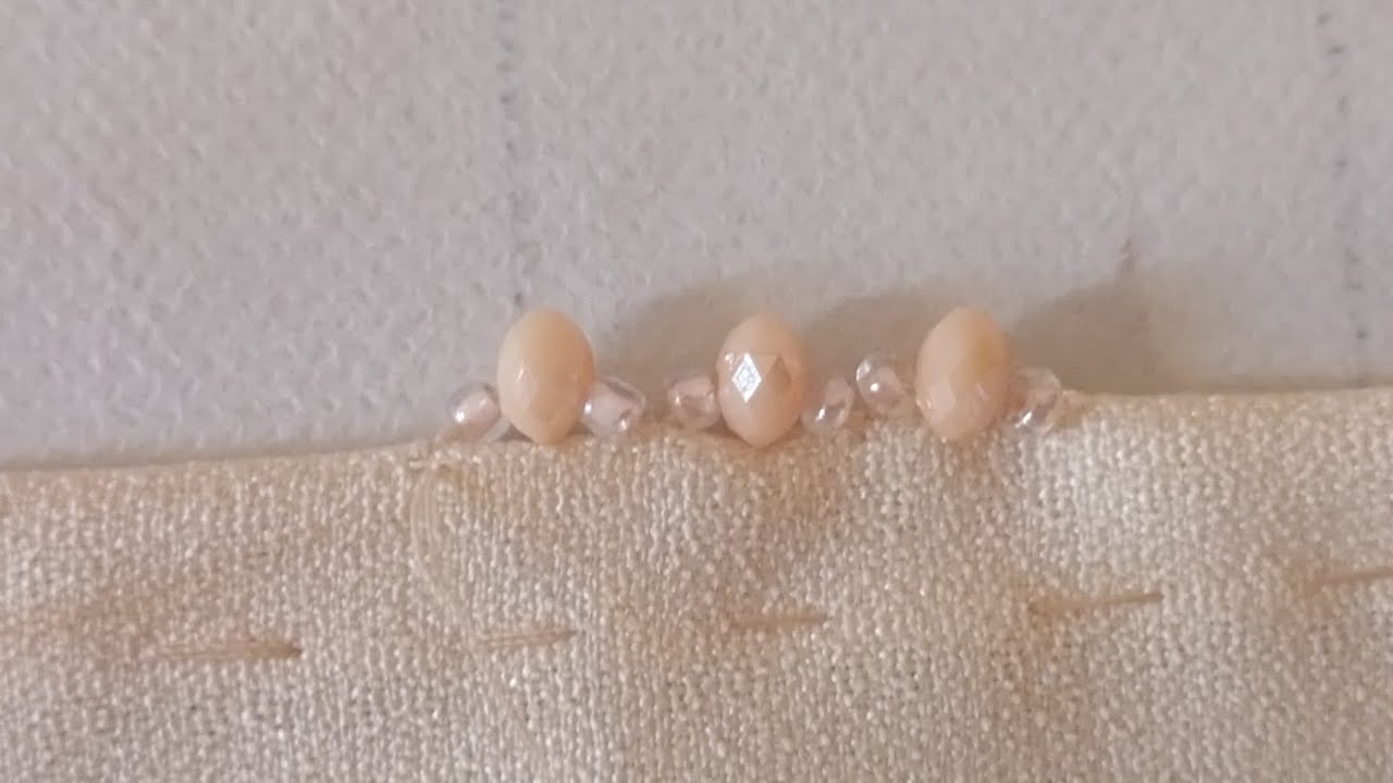 تنبات للقفطان ، الجلابة، العباية و الخمارات 😍#تنبات_بالعقيق #perlage#perlatura