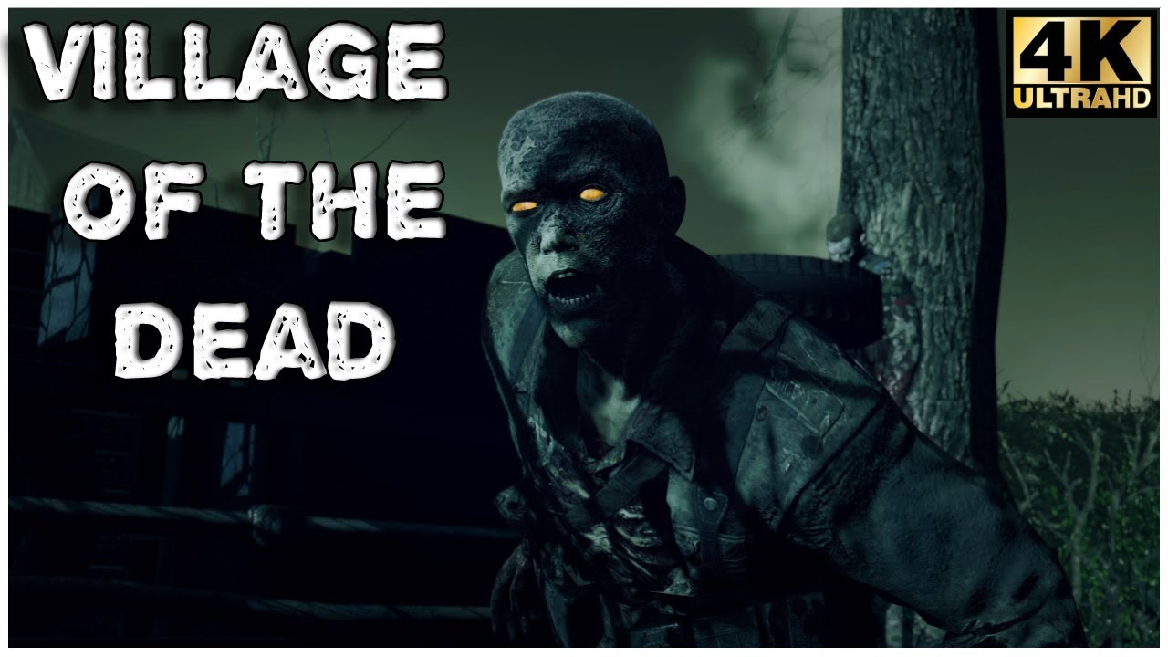 Zombie Army Trilogy - Village of the Dead Walkthrough 【4K60ᶠᵖˢ UHD】  (Solo, Sniper Elite Difficulty)