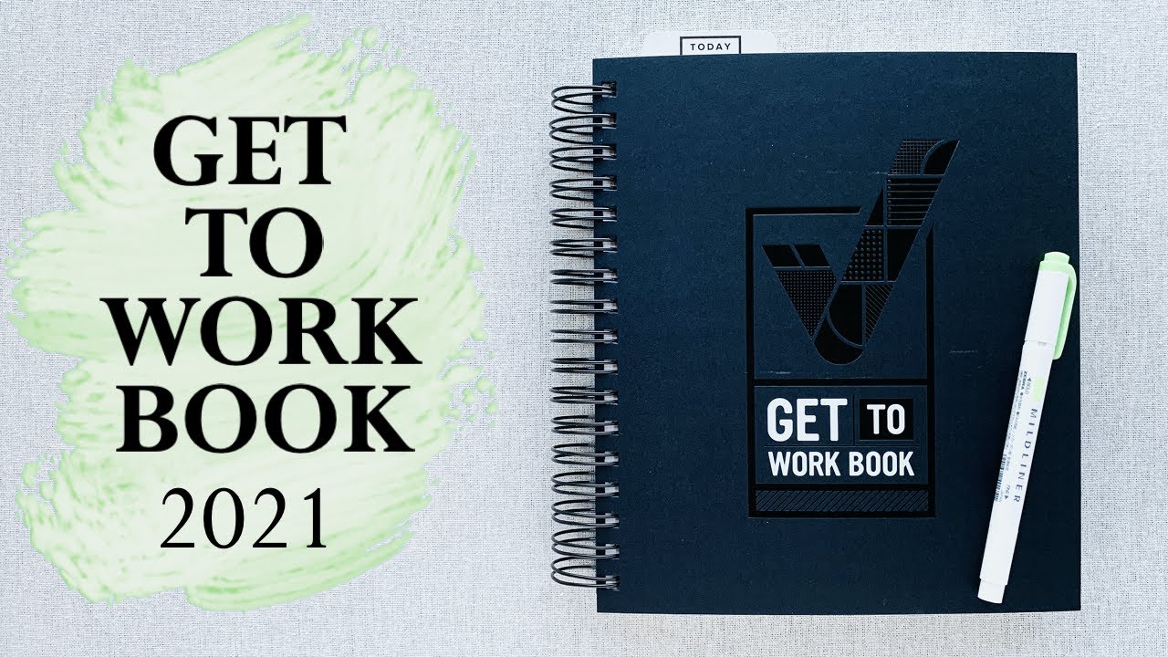 GET TO WORK BOOK PLANNER REVIEW | 2021 |