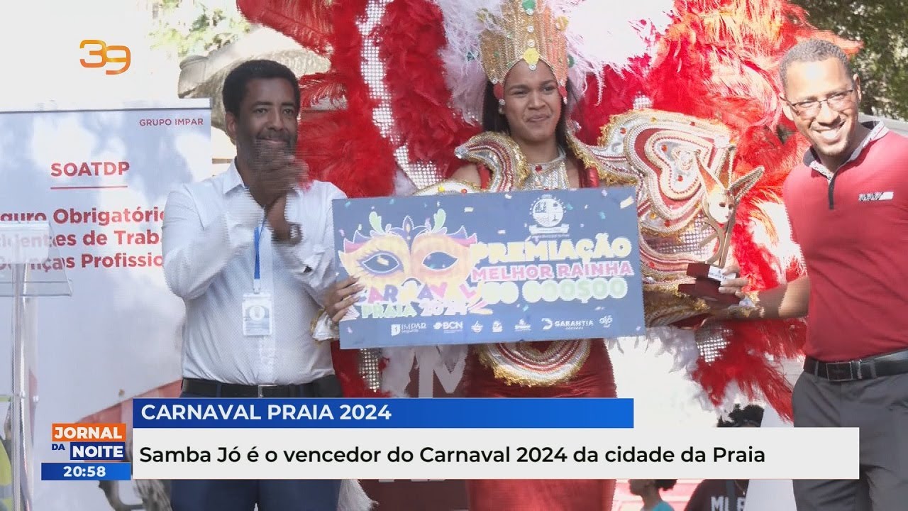 Samba Jó é o vencedor do Carnaval 2024 da cidade da Praia