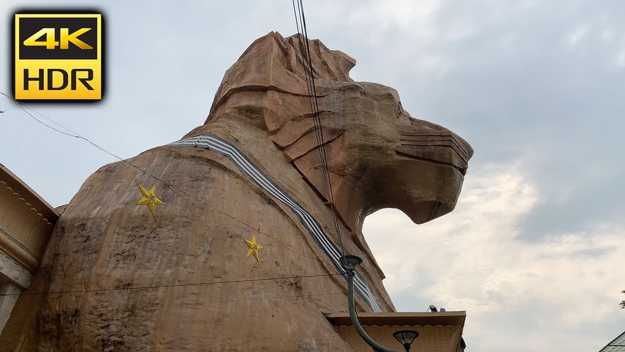 Malaysia Lion Sphynx Pyramid Egyptian Theme Shopping MALL - Sunway Pyramid Kuala Lumpur