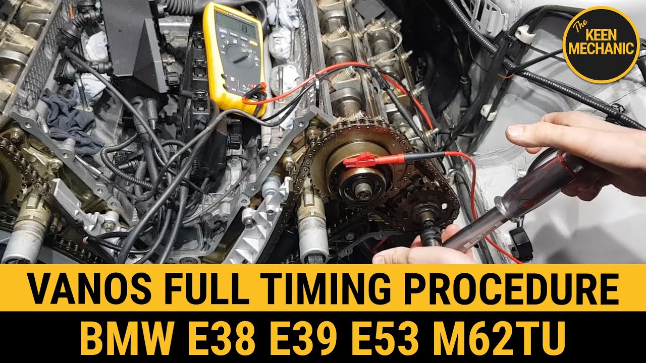 BMW M62TU VANOS TIMING, BMW E38 E39 E53 HOW TO TIME VANOS SYSTEM BMW 740i 735i 540i 535i X5 4.4 V8