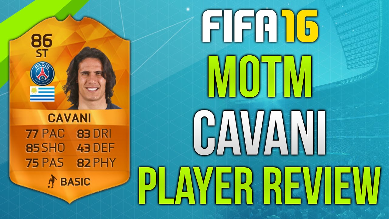 Fifa 16 MOTM Cavani Review (86) Fifa 16 Ultimate Team Player Review!