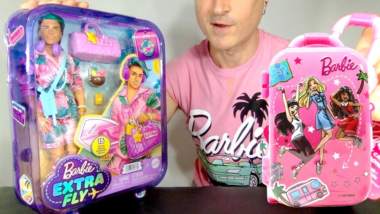 Barbie Extra Fly Ken Unboxing Review Comparison