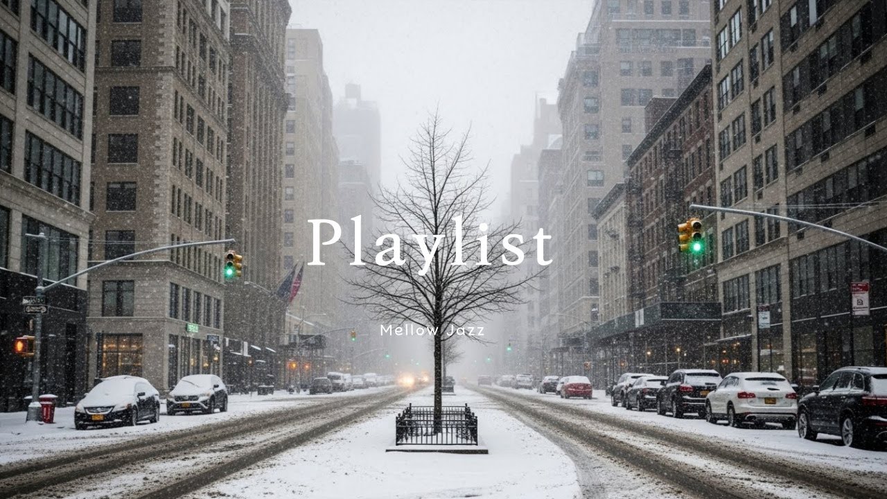 𝗽𝗹𝗮𝘆𝗹𝗶𝘀𝘁 |  눈 내리는 밤, 지금 듣기 좋은 멜로우 재즈 ☕❄️ I soft vocal · warm jazz · cozy vibes