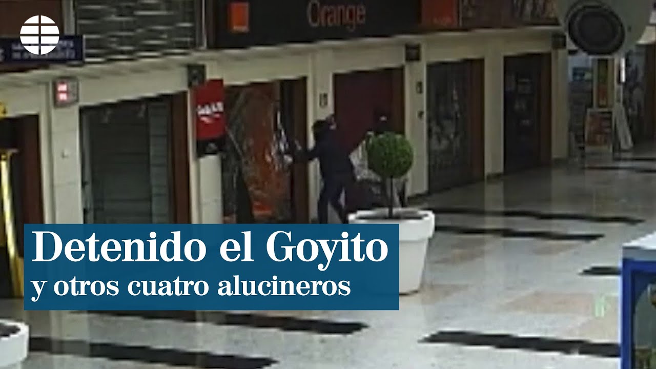 En un centro comercial y a plena luz del día, así robaban los alucineros detenidos
