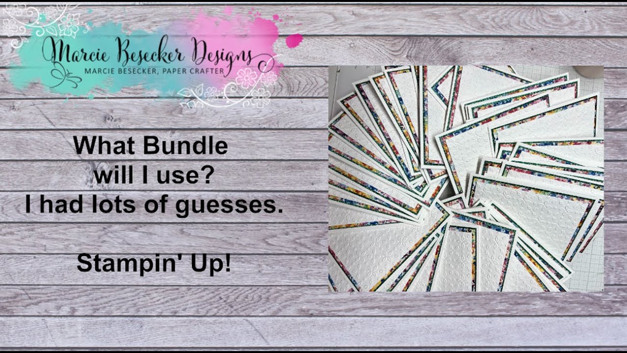 What Bundle will be used for this Thank You Card -   Stampin' Up!