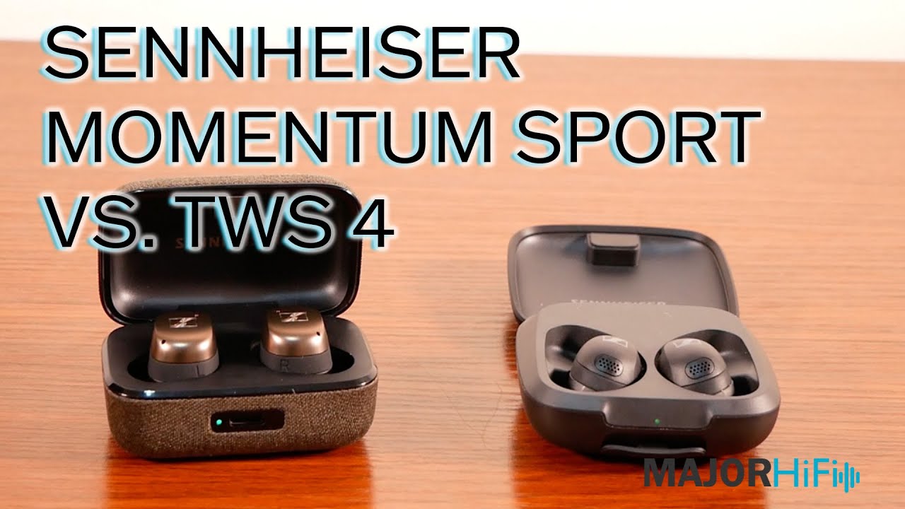 Сравнительный обзор Sennheiser Momentum Sport и TWS 4