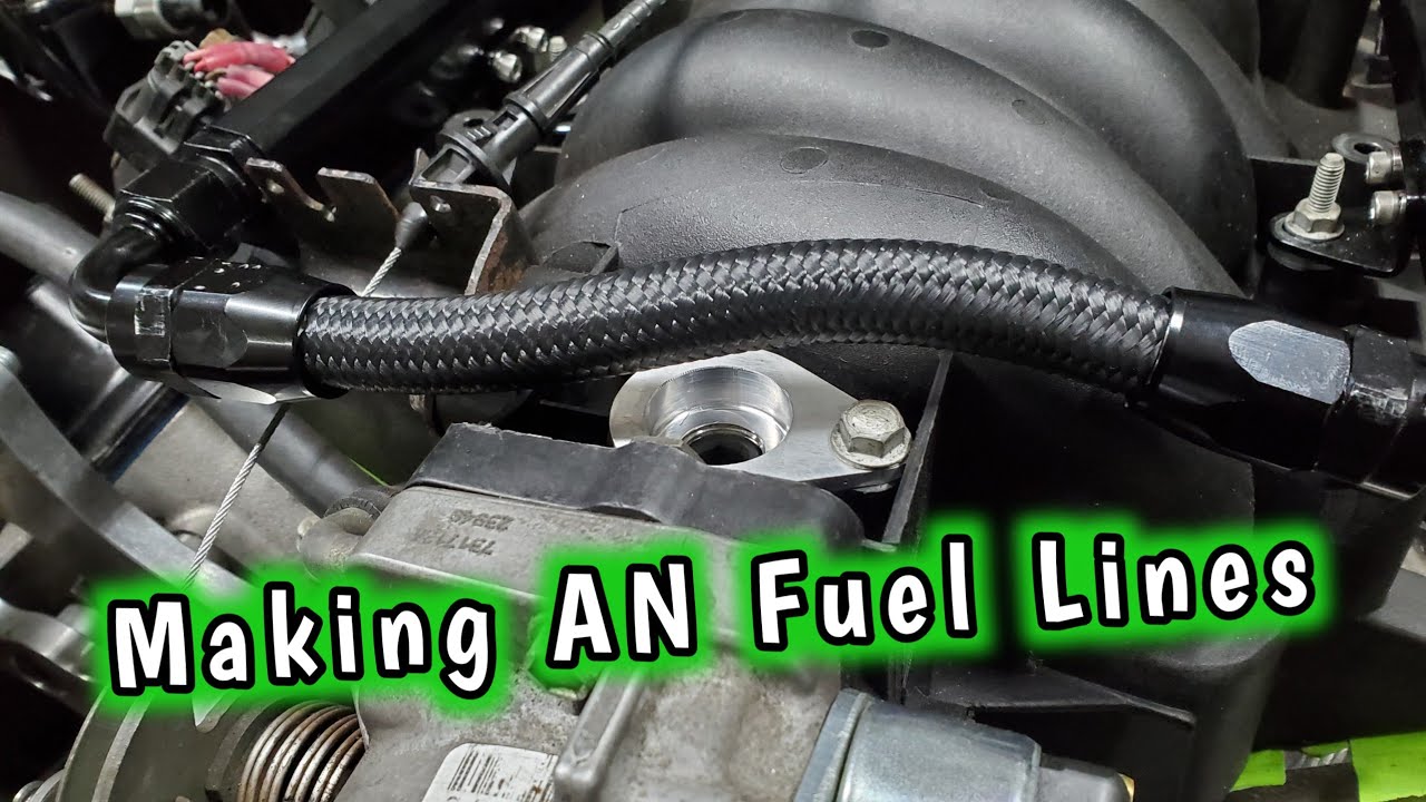 Making AN Lines For Turbo LS 5.3 Fuel System