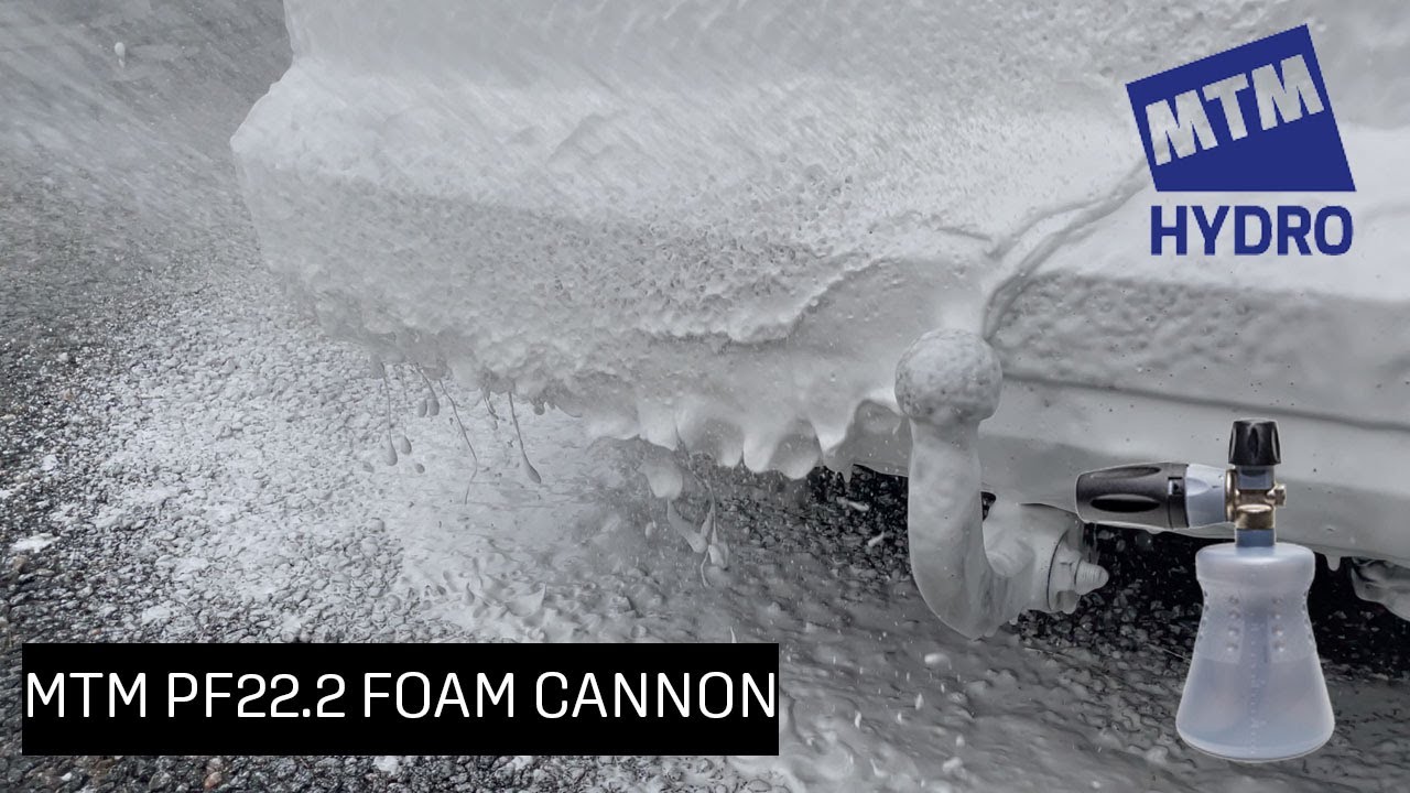 I Tested MTM pf22.2 Foam Cannon on MAX SETTINGS and Got THICK FOAM!