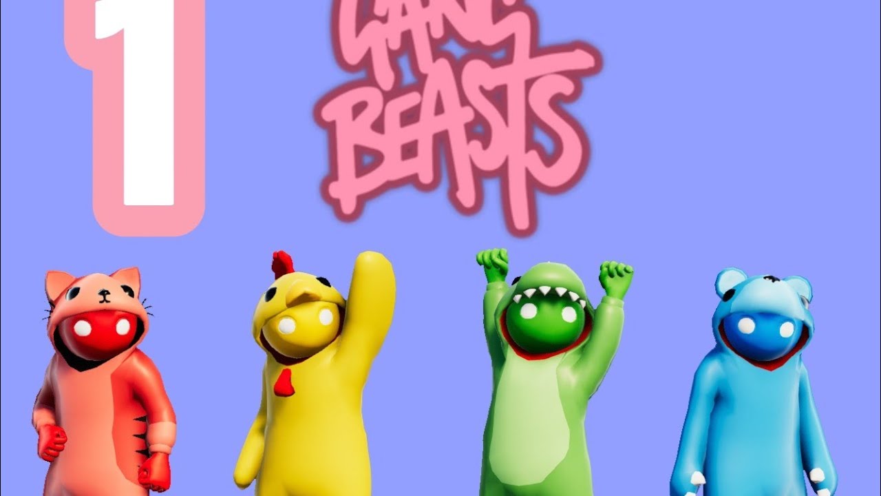 Gang Beasts!!! Video chill