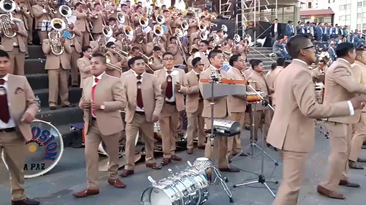 Banda Orquesta Super Explosion de La Paz - Retreta 2019 -