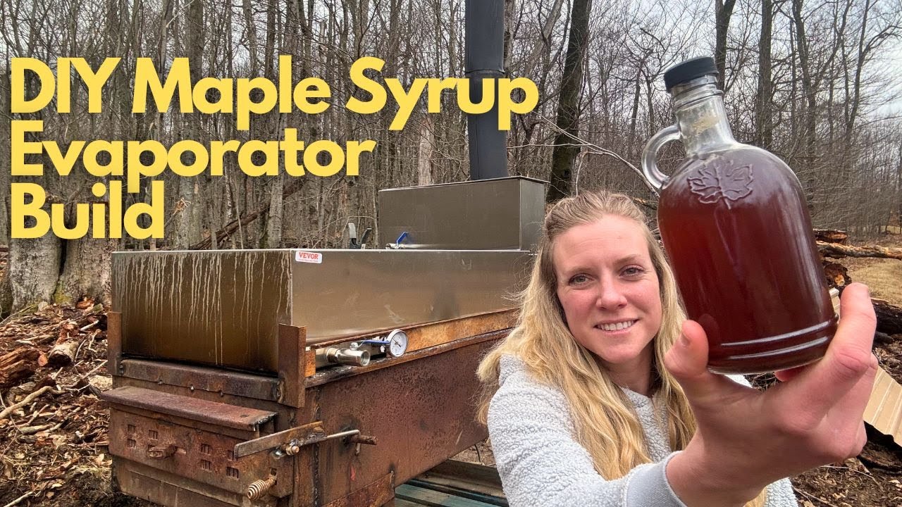 Welding Our DIY Outdoor Maple Syrup Evaporator | Start to Finish Build Guide