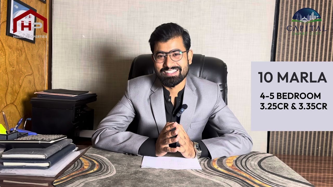 Ready to move Villas | 20% payement | possesion with 50% | Capital Smart City | Hujra Properties 