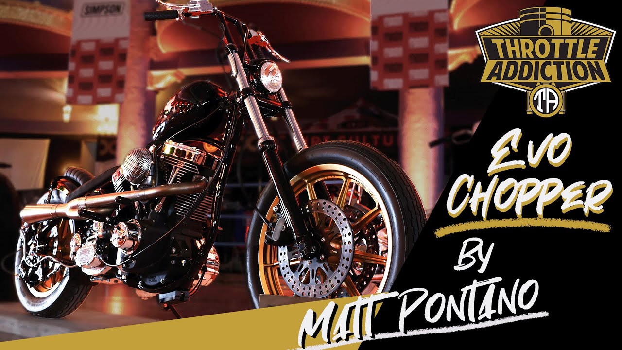 1936 VL based Evo Chopper by Matt Pontano | Mama Tried 2022