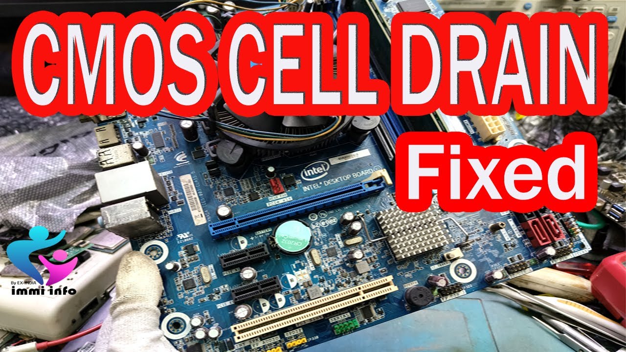 Intel DH55TC RTC CELL DRAIN PROBLEM FIXED