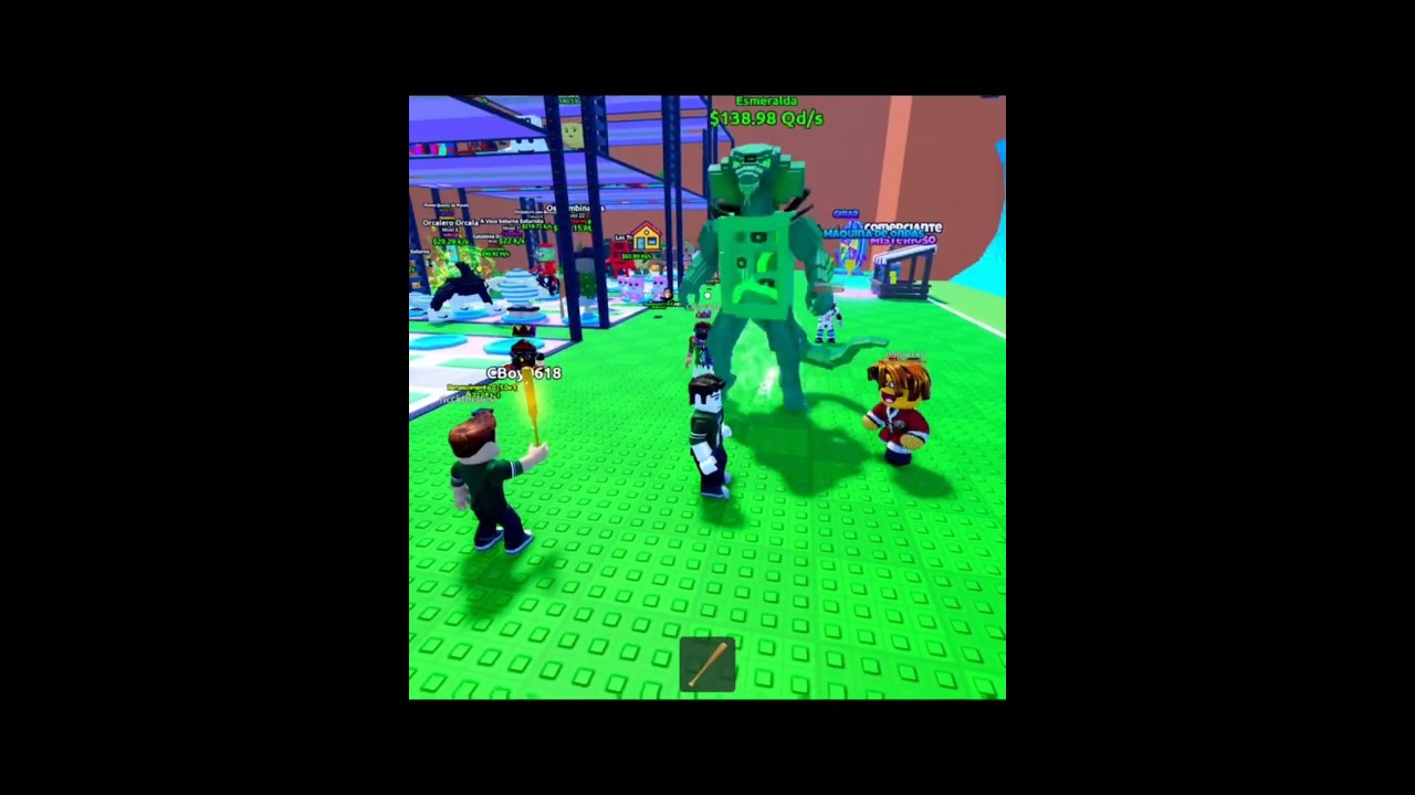 Peguei o Lucky Block Divino no Escape Tsunami Brainrot #roblox