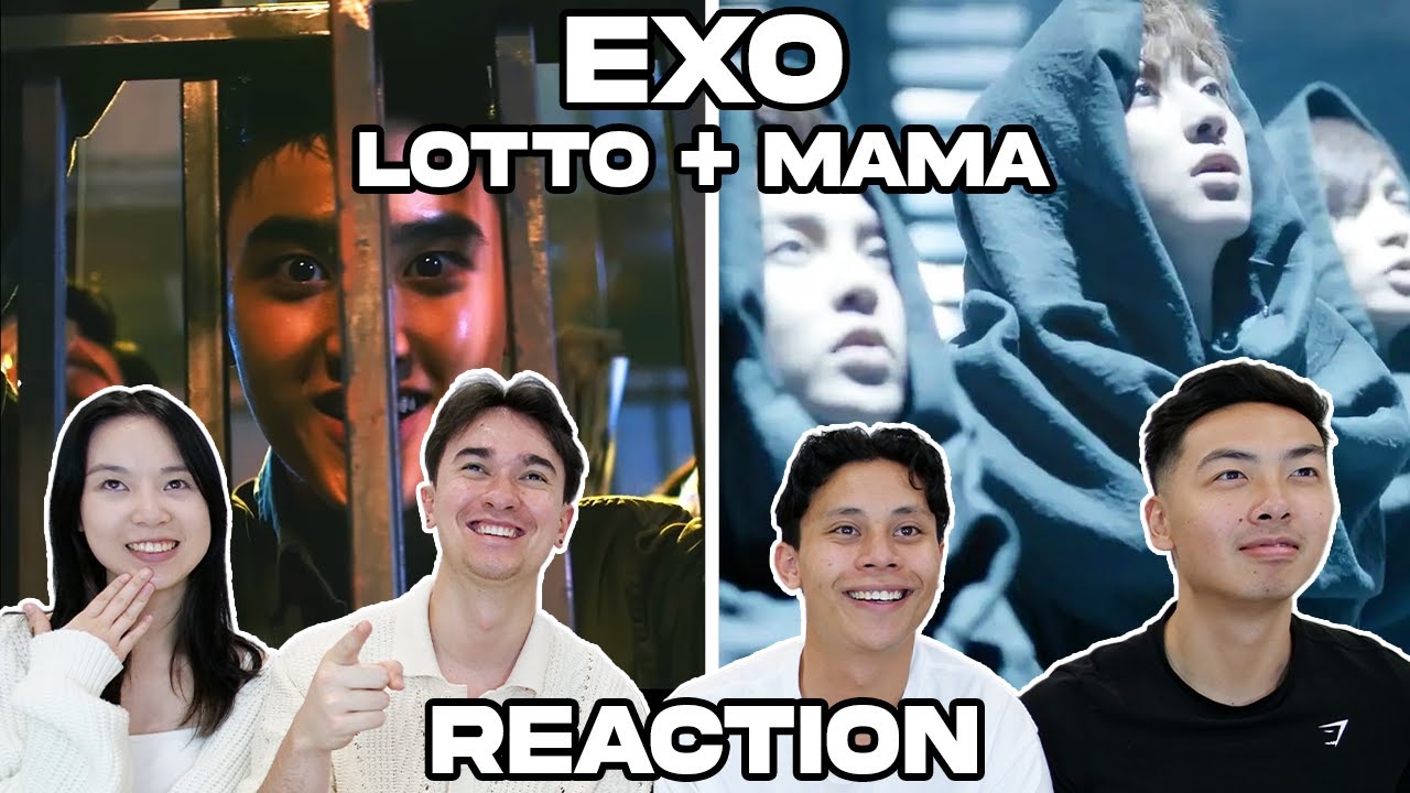 WE WATCH 2 EXO MVS! | LOTTO + MAMA