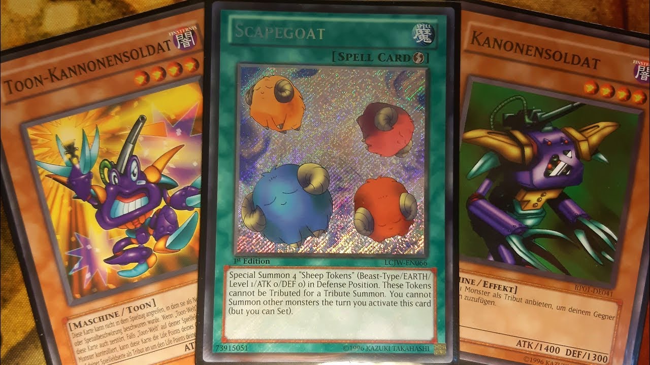 Goat Format Deck: Cannon Soldier Burn