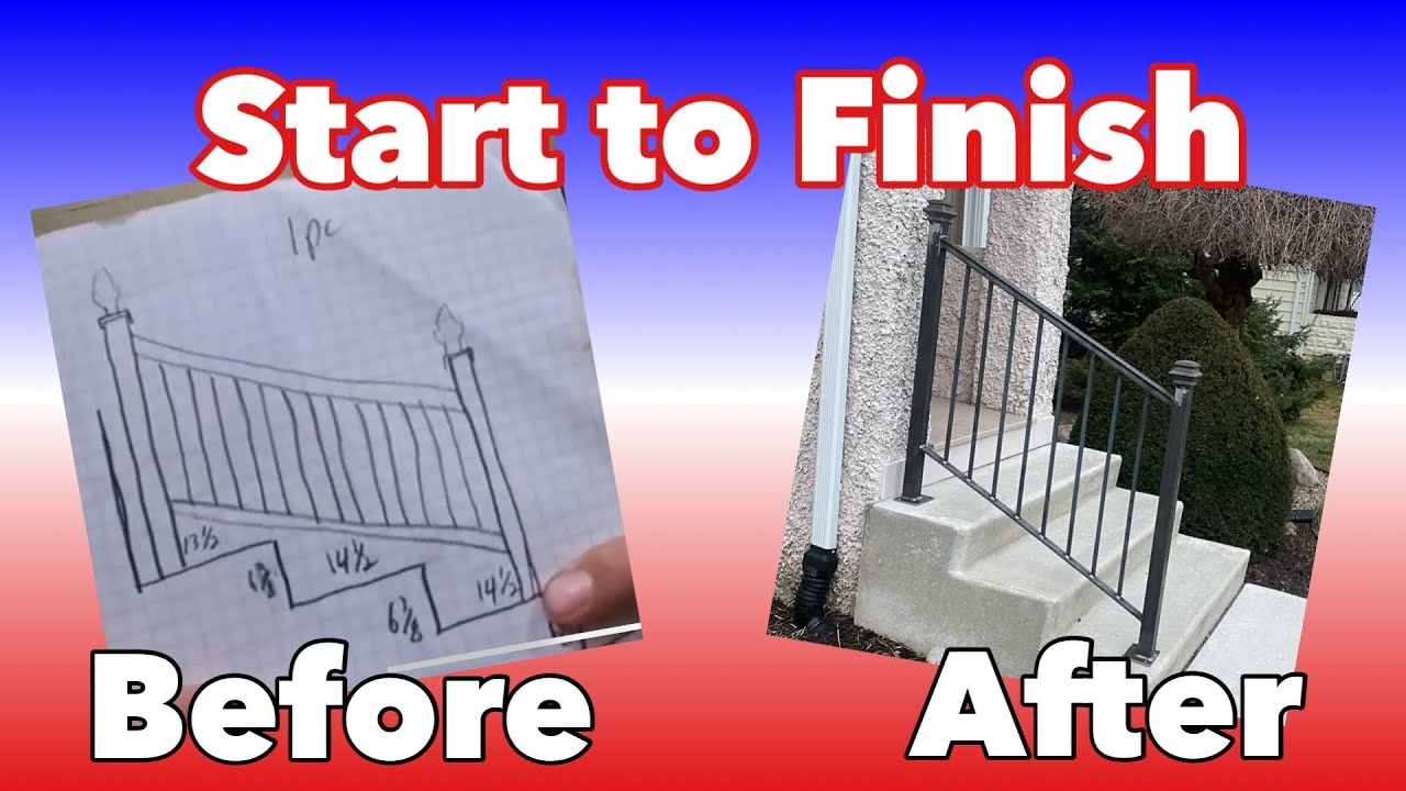 Fabricating a Wrought Iron Railing
