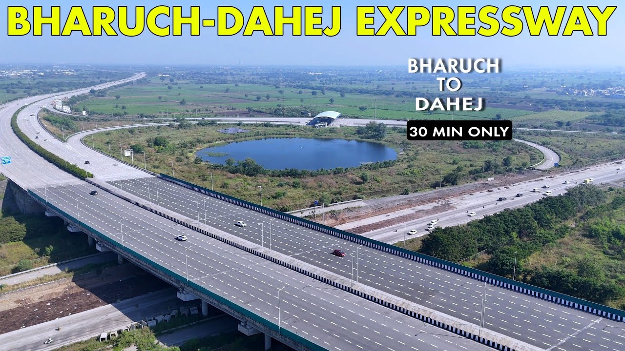 Bharuch Dahej Access Control Expressway | Bharuch Gujarat #4k 