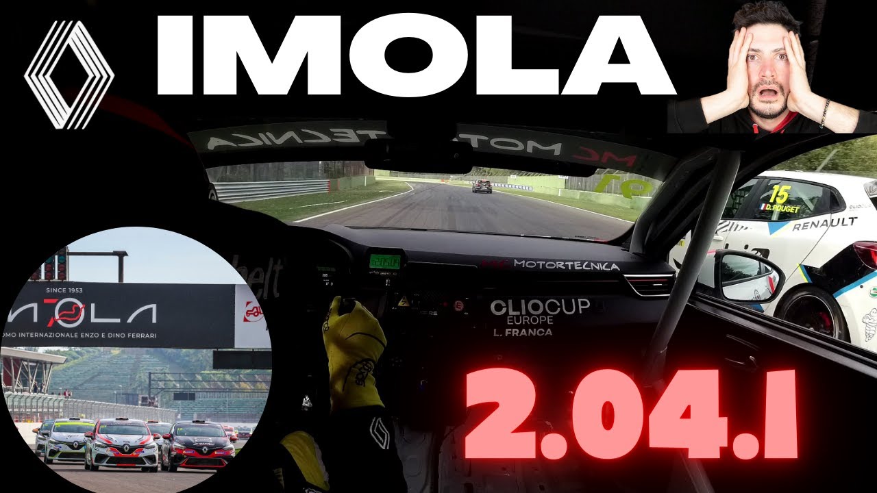 EXCLUSIVE POV !!! l CLIO 5 CUP l IMOLA 10/23 (2.04.1)