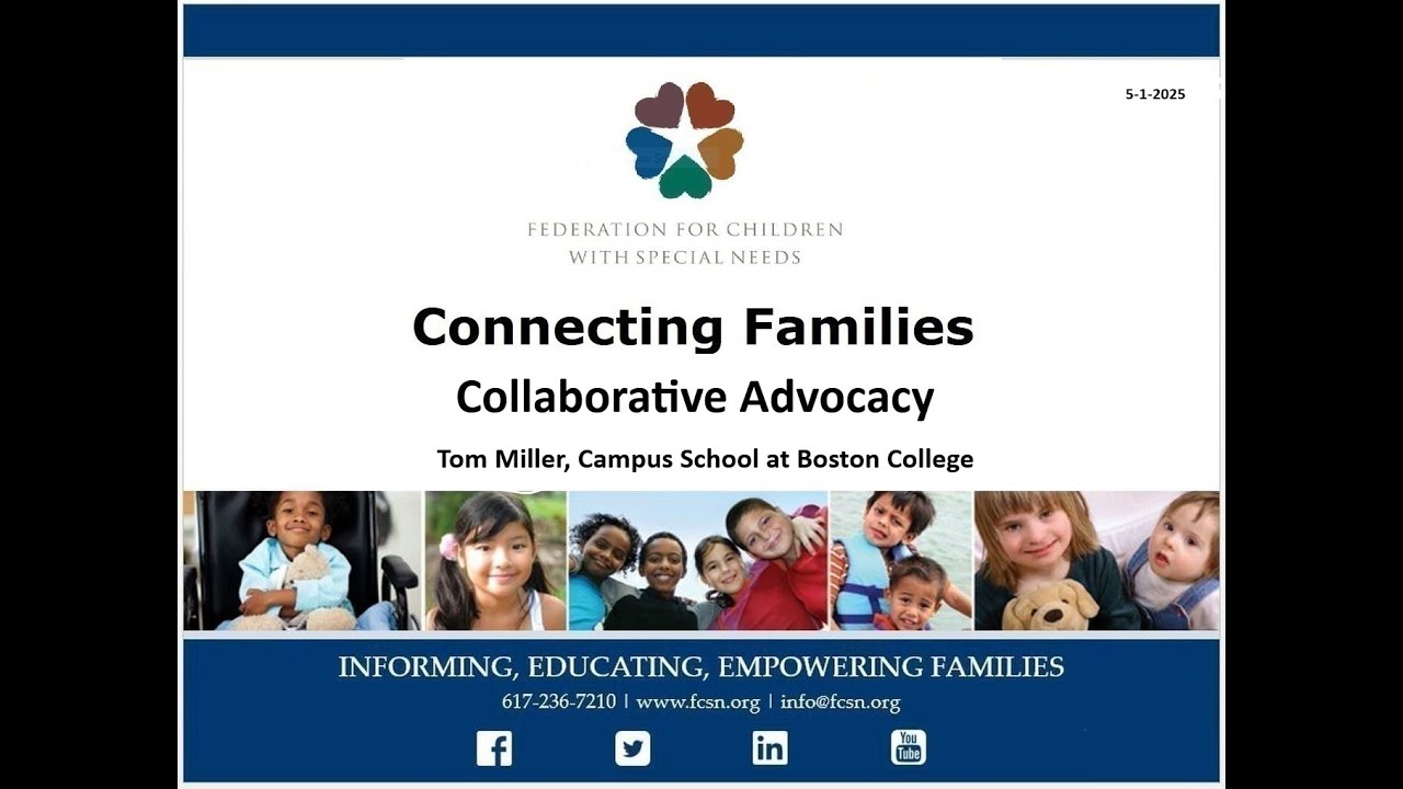 Collaborative Advocacy: Connecting Families 5-1-25