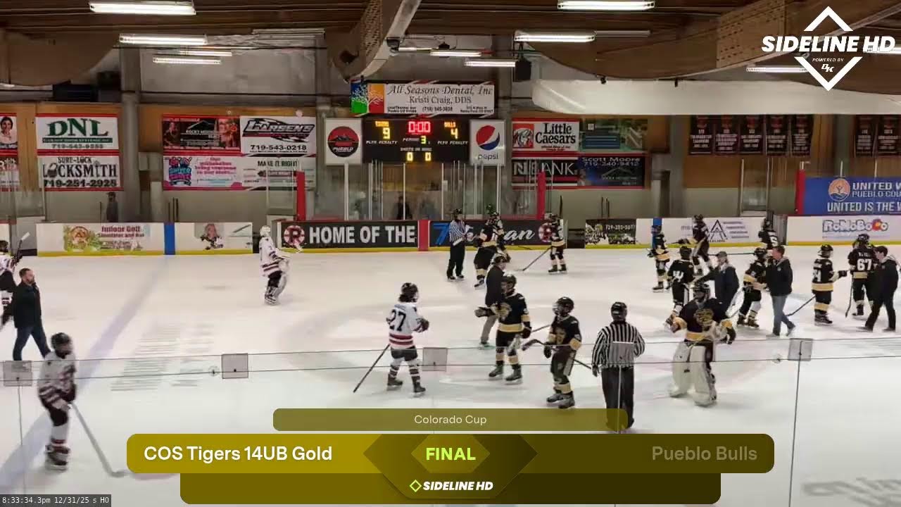 COS Tigers 14UB Gold @ Pueblo Bulls (2025.12.31)